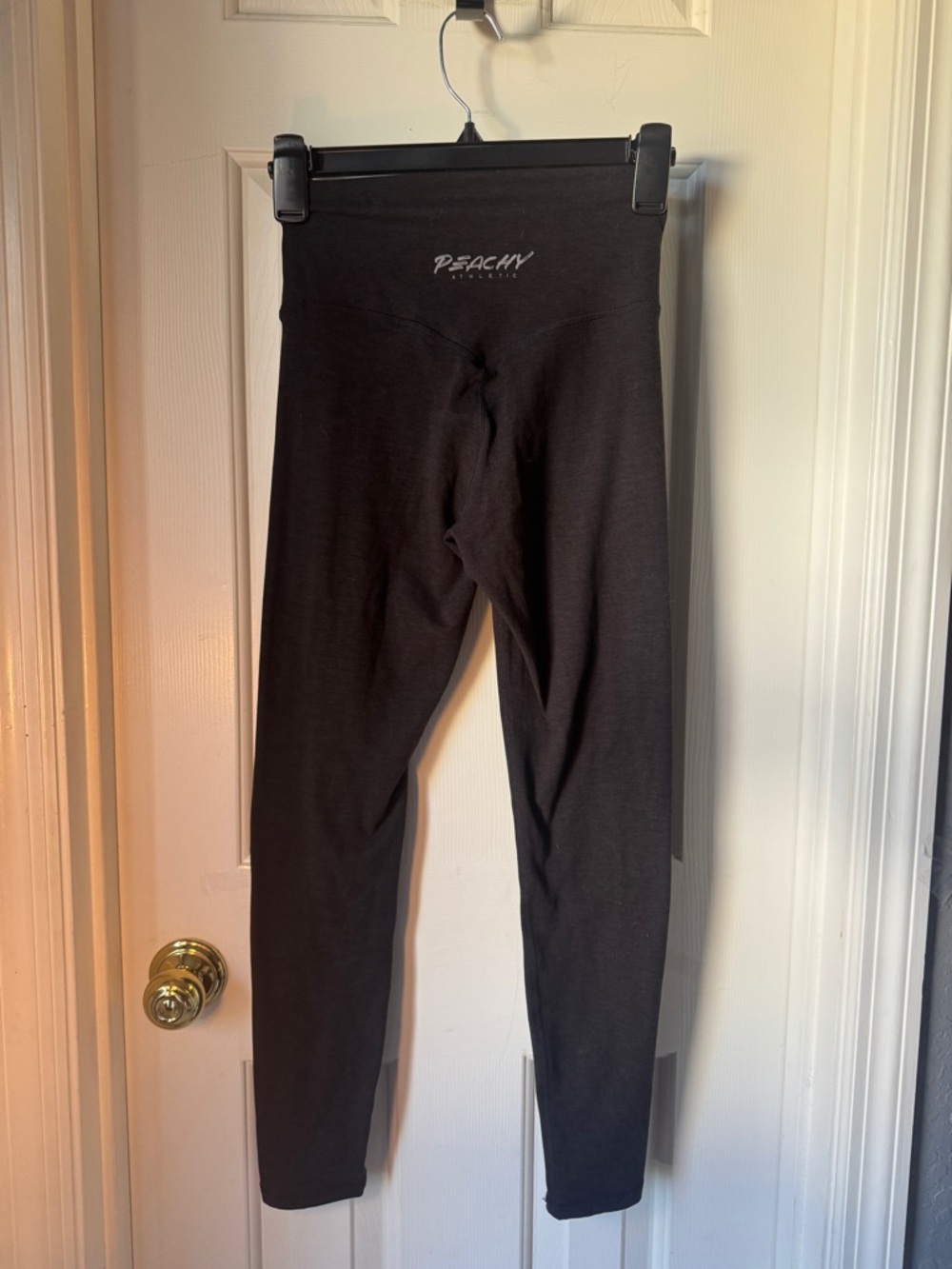 Peachy Athletic Elixir Black Leggings
